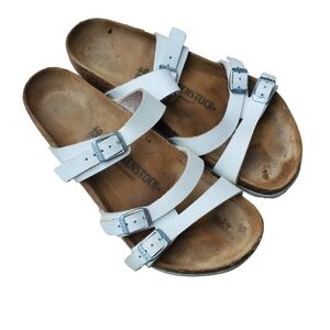 Birkenstock White Sandals